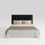 Lit plateforme tapissier en velours avec tête de lit Modern-987774340-982473075