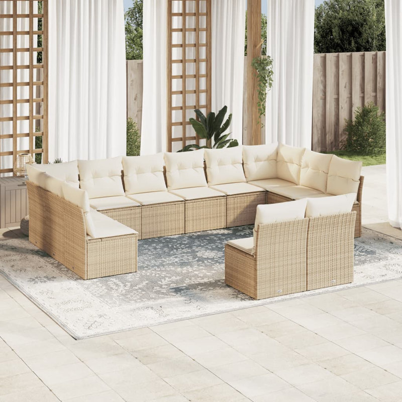 Ensemble de canapé de jardin Vidaxl