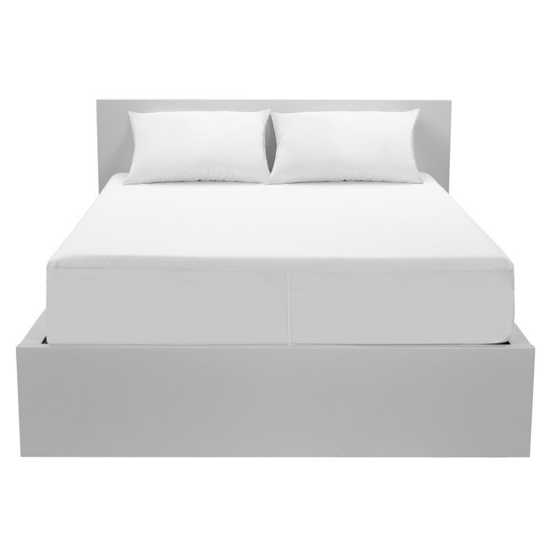 Full White Bamboo Waterproof Mattress Protector