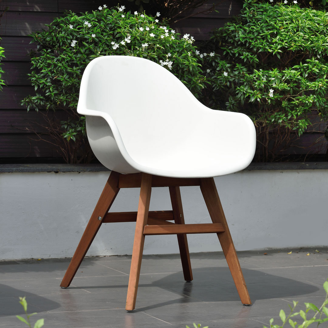 Rafael Patio Armchair, Brown