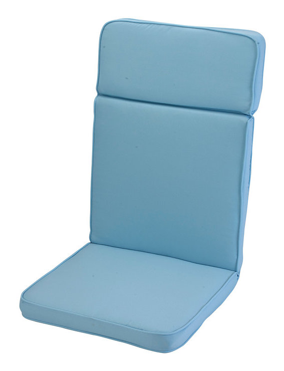 Garden Seat/Back Cushion, Placid Blue