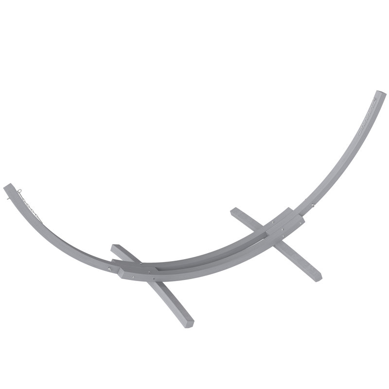 Wood Standard Hammock Stand, Grey