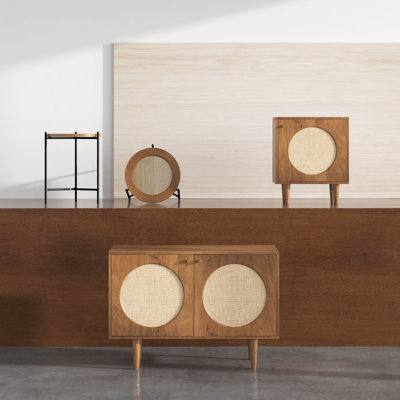 Peltz 39.5'' Solid Wood Sideboard