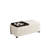 Contemporary Storage Ottoman Bench, Storage Bench With Tray Top