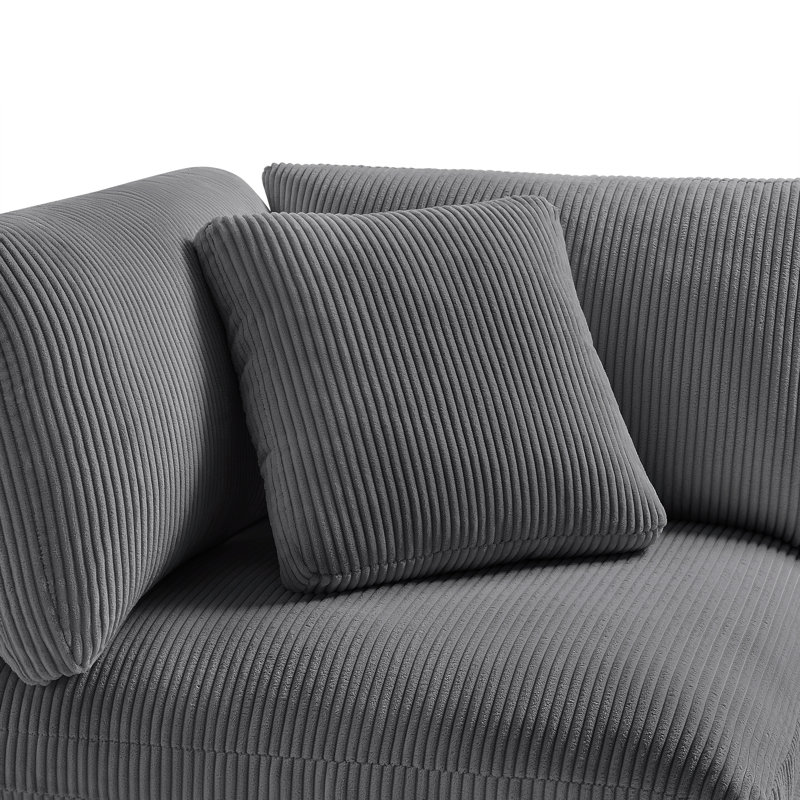 Corner Wedge, Gray
