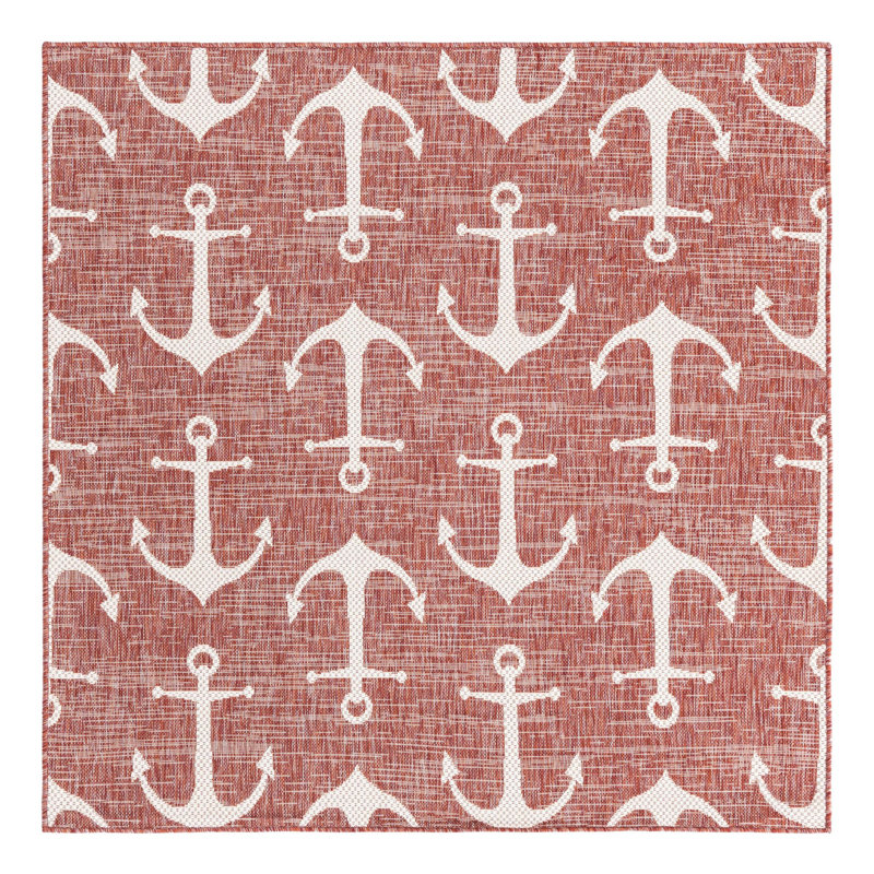 Indoor / Outdoor Rug, Square 5'3"