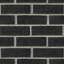 Subway - Black Brick Wallpaper