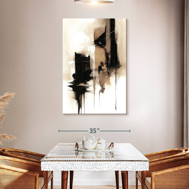 Avery Warm Smudges I, 48" H x 32" W