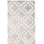 Tapis gris / ivoire en laine touffeté à la main Adelei-111188135