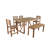 High-Quality Acacia Wood Outdoor Table And Chair Set-438610867