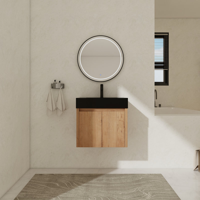 Meuble-lavabo simple avec plateau Eastpoint 23,63, Noir