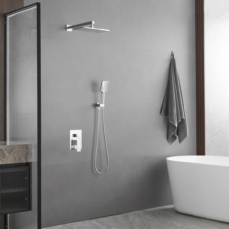 Système de douche complet, Chrome poli