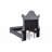 1Pc  Panel Bed Tufted Headboard Luxurious Upholstery Bed(Only Bed)-515202216