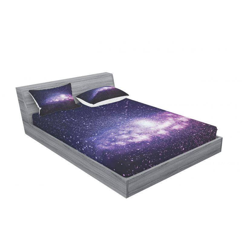 Microfiber Sheet Set, Queen Sheet Set with 2 Pillowcases