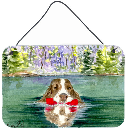 Springer Spaniel Indoor Painting Print Plaque Caroline's Treasures