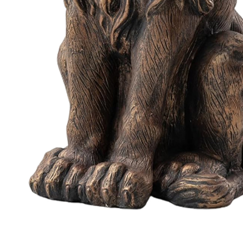 Sculpture d'extérieur en résine pour jardin