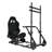 Anman Racing Simulator Cockpit Stand with Seat & TV Stand Fits Thrustmaster Logitech G923 G29 XBox, Not Include Steering wheel & Wheels & Pedals and Shifter Handbrake