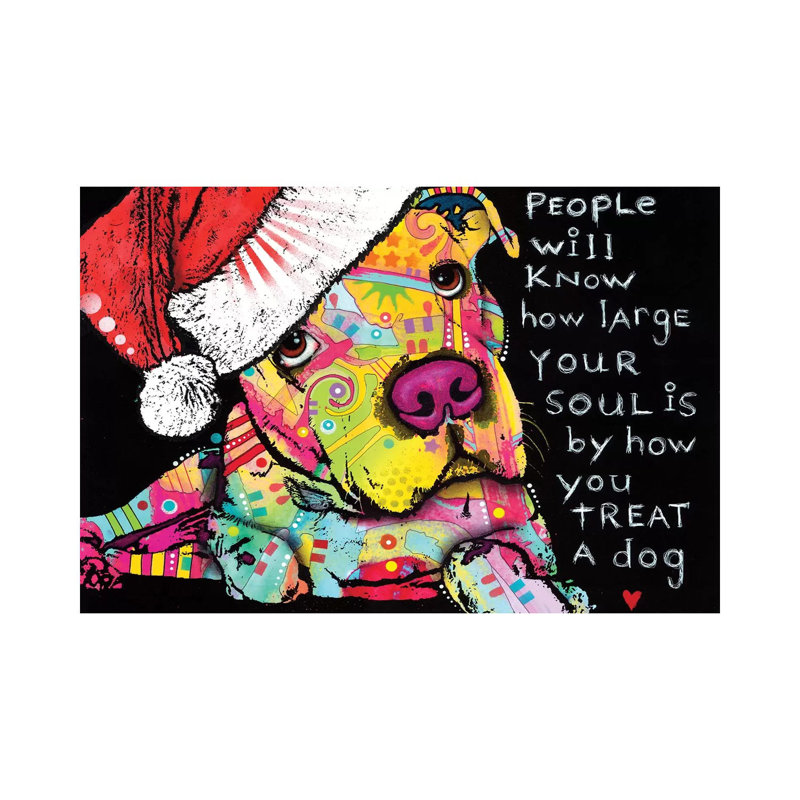 Firu Christmas by Dean Russo - Wrapped Canvas Gallery-Wrapped Canvas Giclée, 101.6 cm H x 66.04 cm W x 1.91 cm D