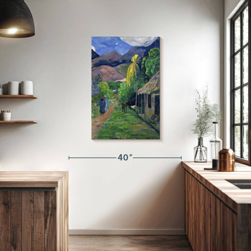 Alvord Street à Tahiti, H 36 po x l 24 po