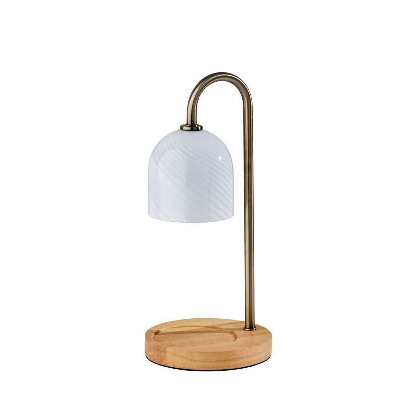 Alcott Candlewarmer Lamp with Timer - Dimmable Wax Melt Heater, 3 Lighting Modes & Auto Shutoff