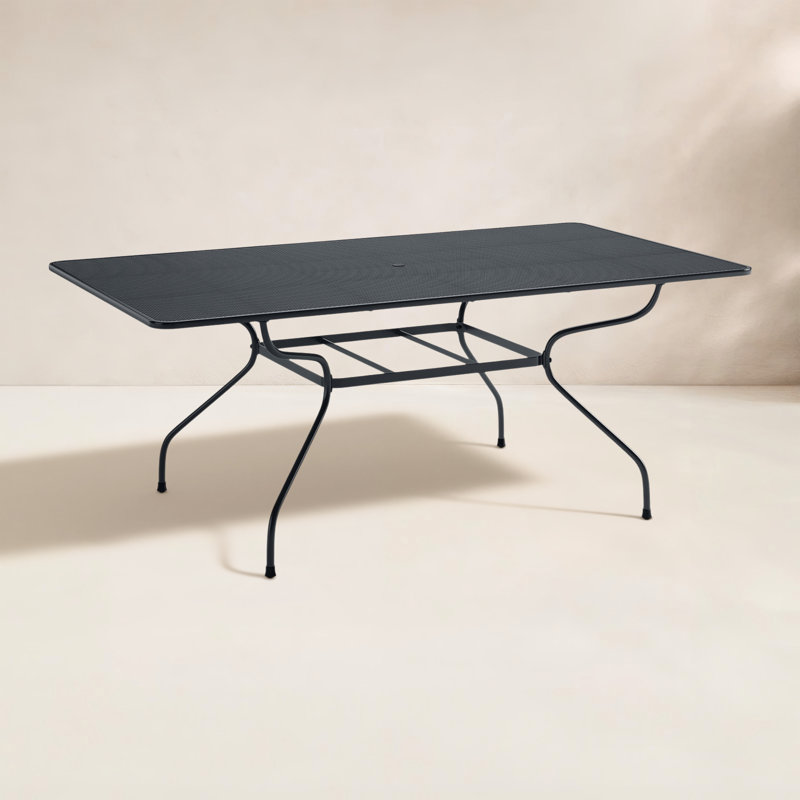 Table de salle à manger Waynesboro, Noir