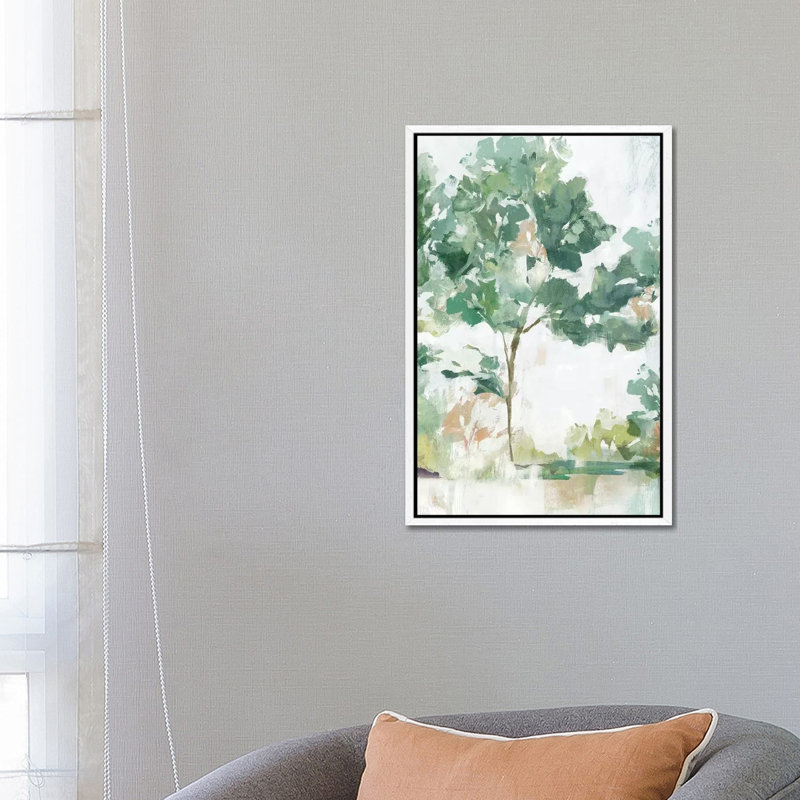 Soundless Beauty I by Isabelle Z - Painting on Canvas, White Framed, 66.04 cm H x 45.72 cm W