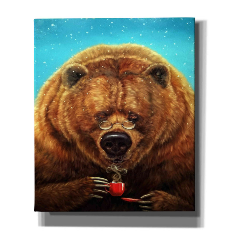 «Civilisé» par Lucia Heffernan, art mural sur toile, H 24 po x l 20 po x P 0,75 po