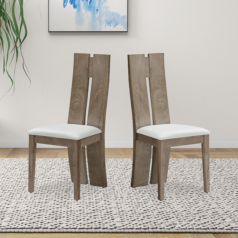 Chaises de salle à manger rembourrées Eola