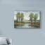 « stream side ii », reproduction de peinture à l’acrylique sur toile tendue-33416349