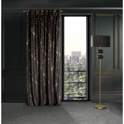 Addiena Blackout Curtains Single Panel