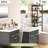 Agassiz Metal Adjustable Freestanding Over The Toilet Storage-586205878