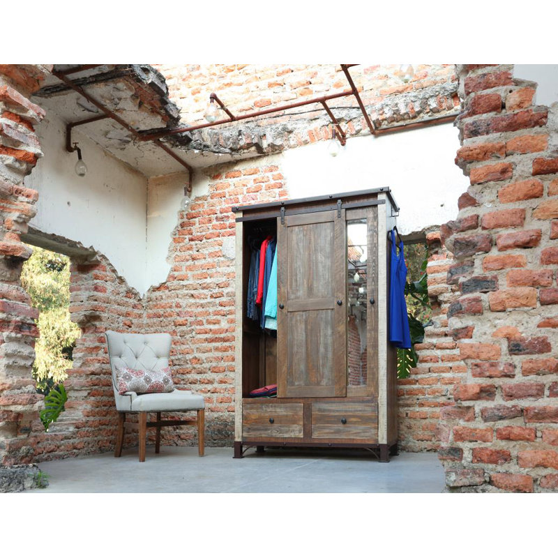 Dodge Solid Wood Armoire