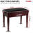5 Core Adjustable Piano Bench Thick 3.25" Solid Wood Keyboard Stool Heavy Duty Musician Chair-114424004