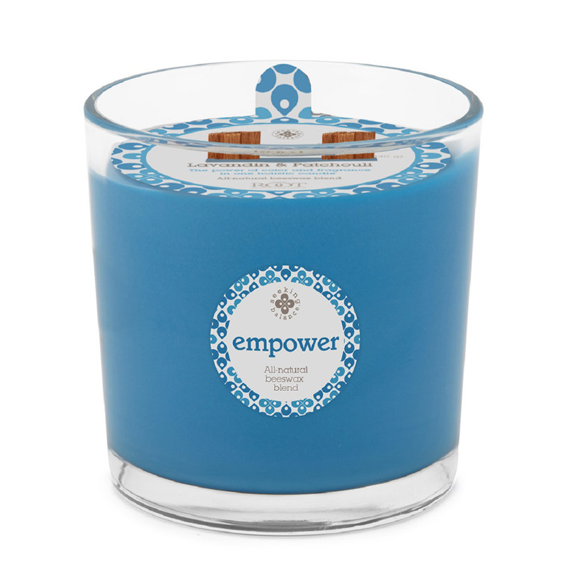 Empower Lavandin & Patchouli Scented Jar Candle