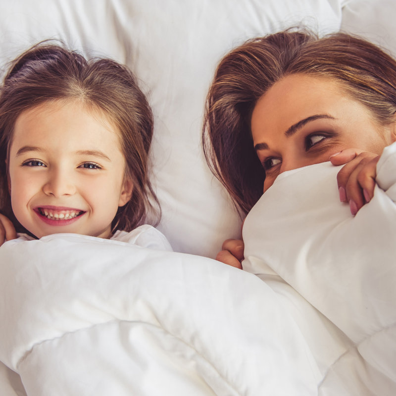 Plymouth Home Pillow Top King Mattress Topper - Plush and Supportive Baffle Box Down and Duck Featherbed with 4-Inch Gusset and Cotton Cover
