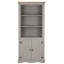Sessions 180cm H x 82cm W Solid Wood Standard Bookcase
