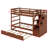 Bunk Bed with Trundle and Storage Stairs-496314781