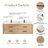 Cristo 60 " W 2 Double Vanity Bathroom Vanity With Quartz Top-938838017