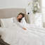 Édredon surdimensionné en duvet 100% coton