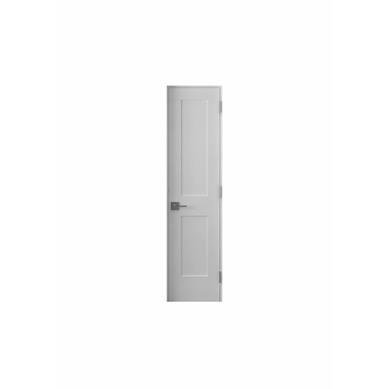 Porte intérieure à panneau plein pré-suspendu Gauss, 18 po x 96 po, Gaucher