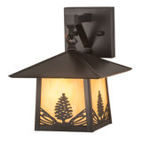 Mountain Pine 1 - Light Outdoor Wall Lantern