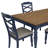 Thornbury Navy 5PC Dining Set-1651592363-1651592362