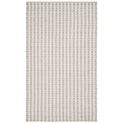 Russo Hand Woven Bamboo Silk Striped Rug