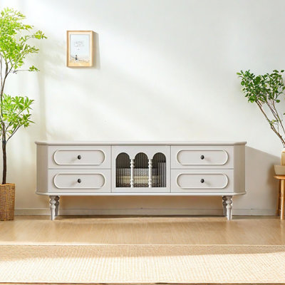 Cream Style TV Cabinet