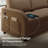 Jorlin 115.2" L-Shaped Corner Sectional Sofa With Pull-Out Bed 6 Seat Teddy Fabric Cloud Sectional Couches-408317807