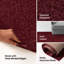 Tapis de couleur unie de couleur unie pour animaux de compagnie Furnish My Place-2035840070
