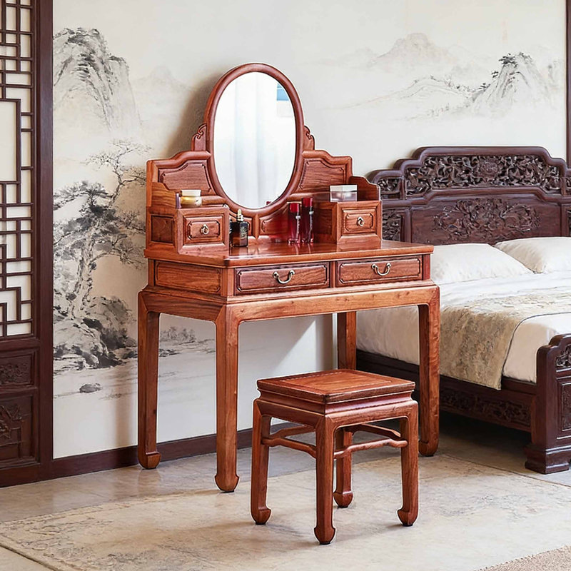 Coiffeuse rétro de style chinois