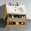 Ensemble de meuble-lavabo 2 tiroirs Modern