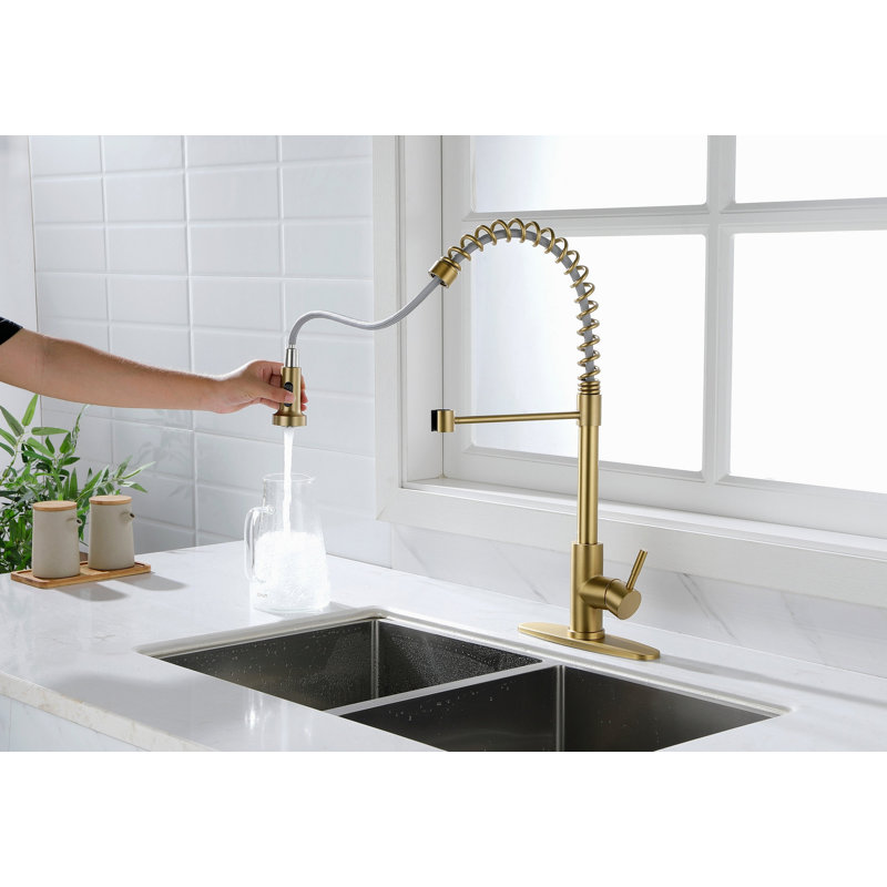 Robinet de cuisine avec douchette extractible