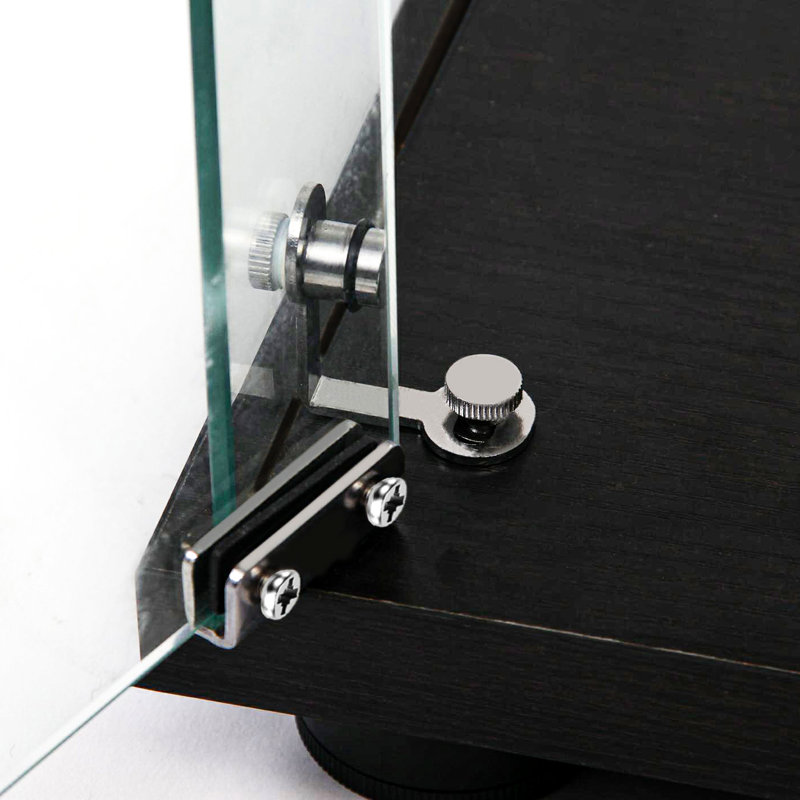 Armoire de rangement avec verre trempé, alimenté par pile, avec serrure, H 50,52 po, lime à changement de couleur en verre noir de style classique, pieds de plancher réglables, peut être placé n'importe où, 110 lb